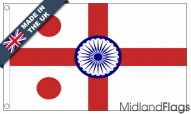 Rear Admiral of the Indian Naval Rank Ensign Flags